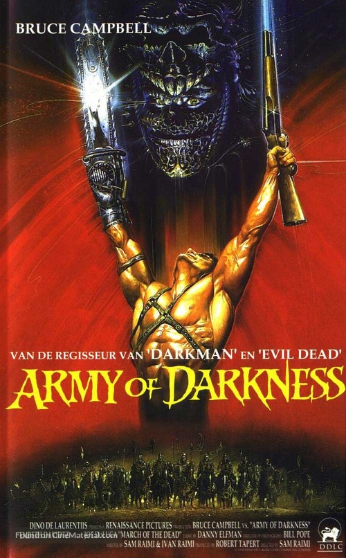 Army of Darkness - VHS movie cover