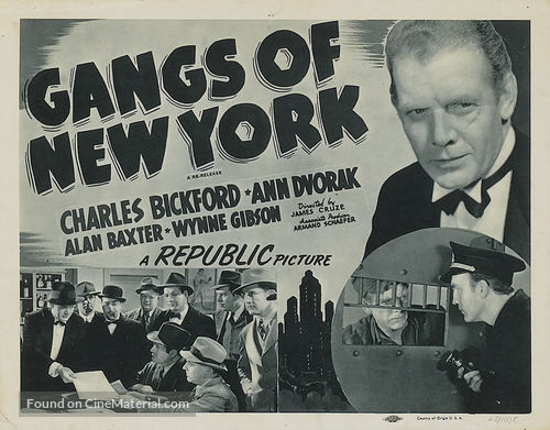 Gangs of New York - Movie Poster