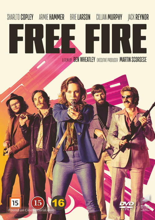 Free Fire - Danish Movie Cover