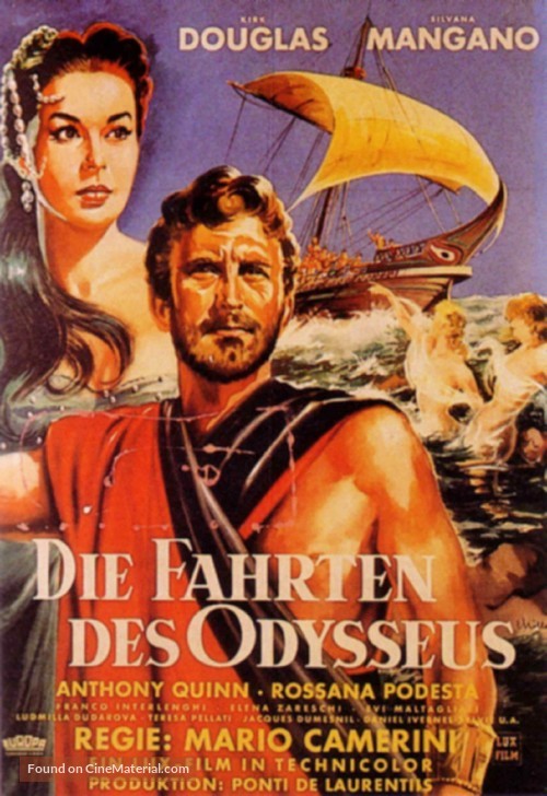 Ulisse - German Movie Poster