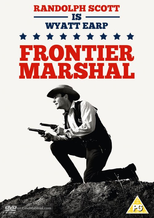 Frontier Marshal - British DVD movie cover