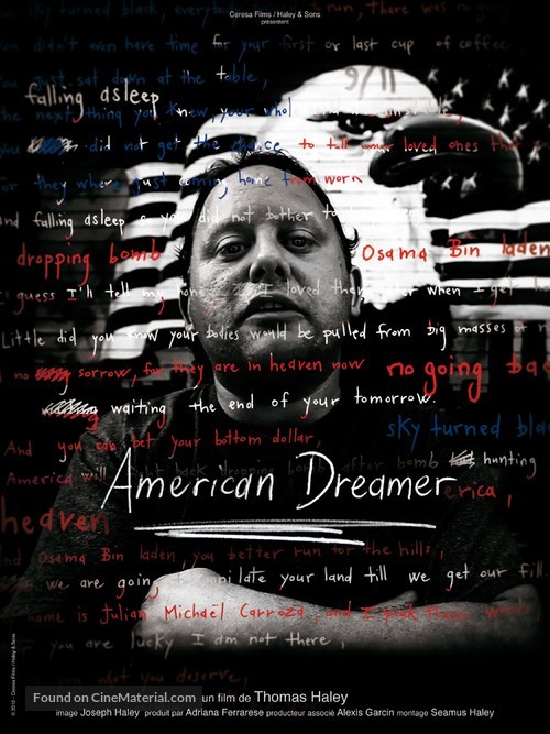 American Dreamer - French Movie Poster