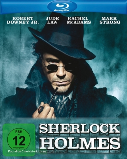 Sherlock Holmes - German Blu-Ray movie cover