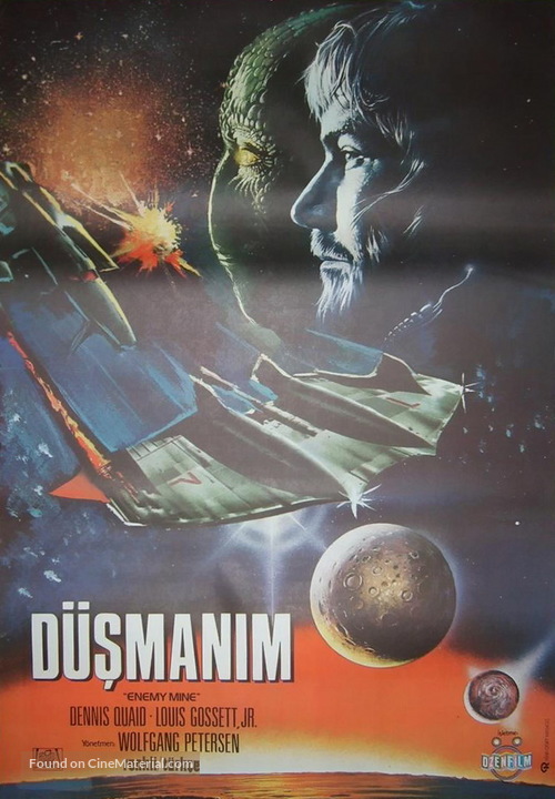 Enemy Mine - Turkish Movie Poster