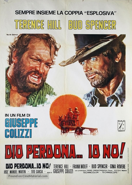 Dio perdona... Io no! - Italian Movie Poster