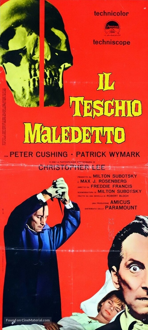 The Skull - Italian Movie Poster