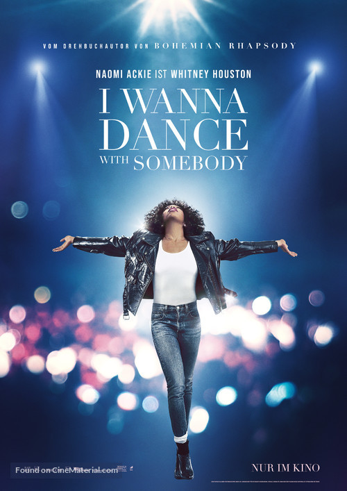 I Wanna Dance with Somebody - German Movie Poster