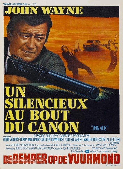 McQ - Belgian Movie Poster