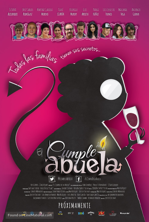 El cumple de la abuela - Chilean Movie Poster