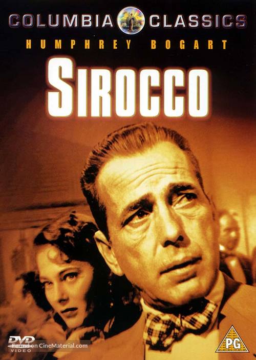 Sirocco - Danish DVD movie cover