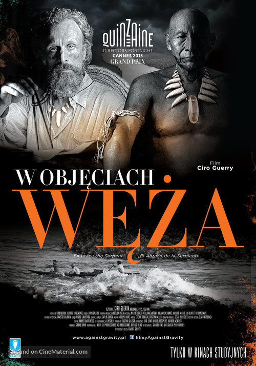 El abrazo de la serpiente - Polish Movie Poster