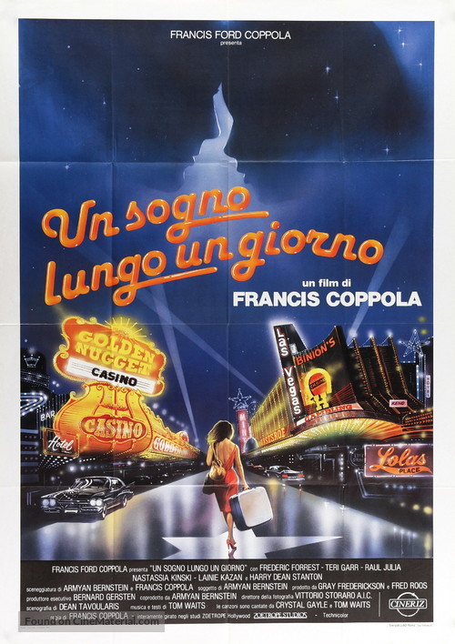 One from the Heart - Italian Movie Poster