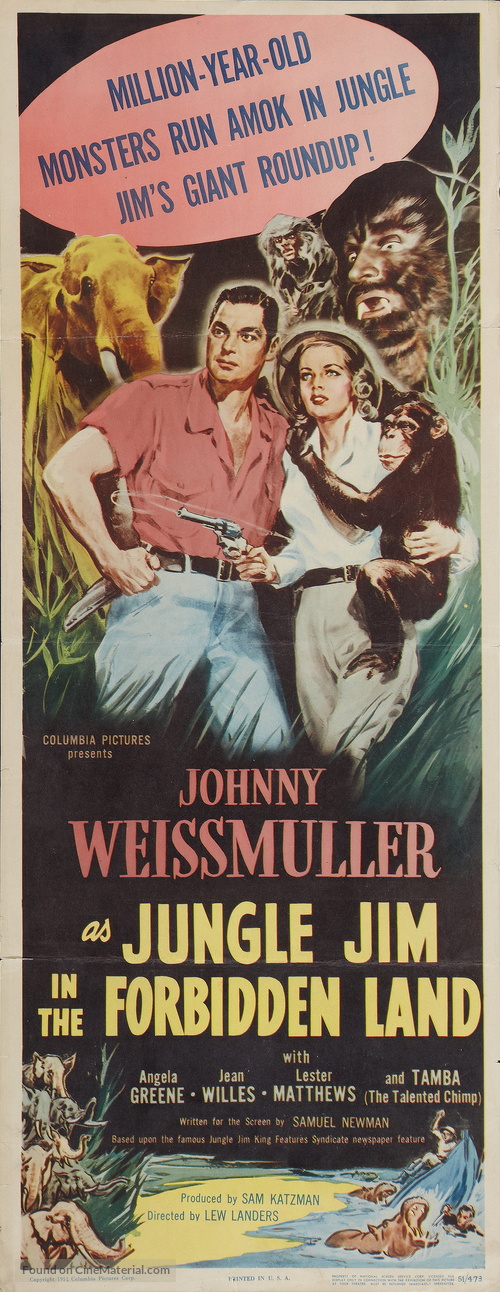 Jungle Jim in the Forbidden Land - Movie Poster