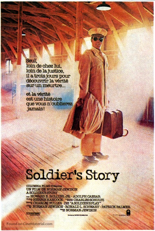 A Soldier&#039;s Story - French Movie Poster