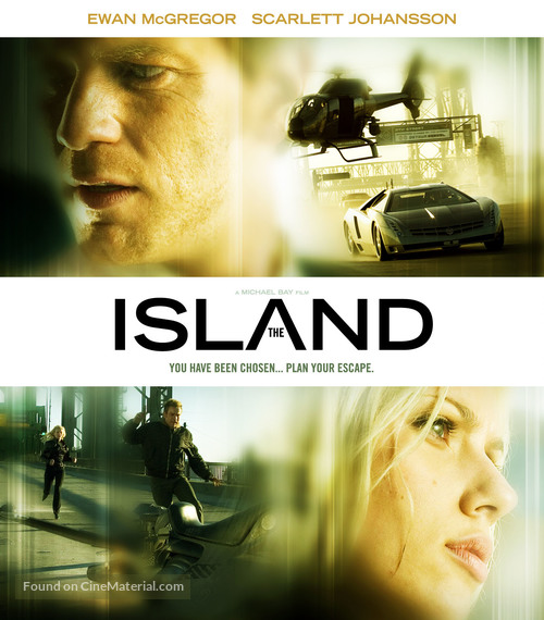 The Island - Blu-Ray movie cover