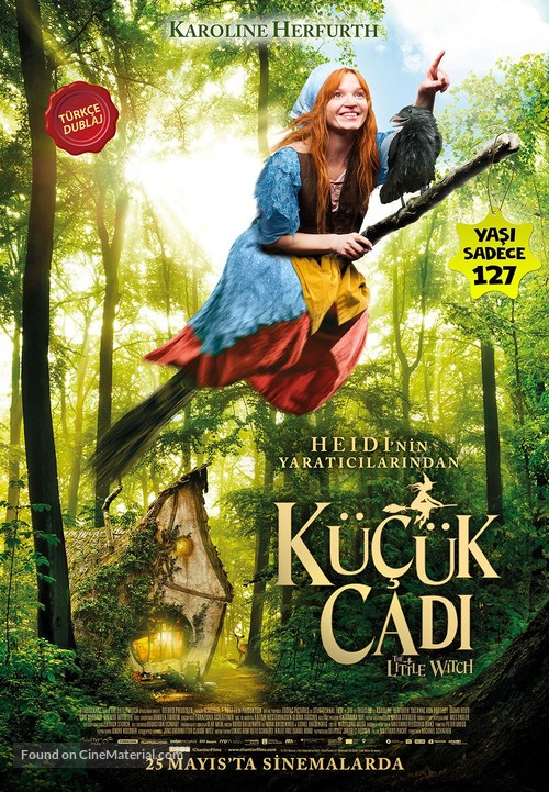 Die kleine Hexe - Turkish Movie Poster