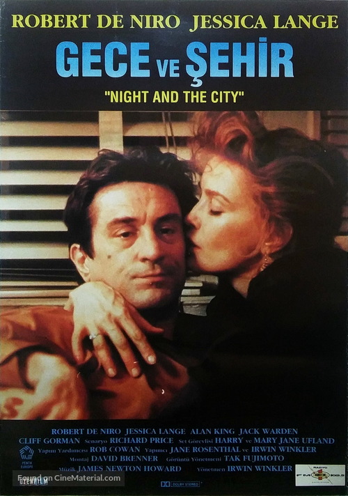 Night and the City - Turkish Movie Poster