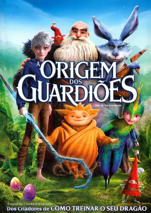 Rise of the Guardians - Brazilian DVD movie cover