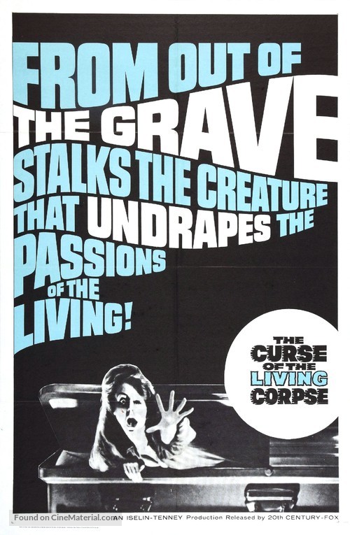 The Curse of the Living Corpse - Movie Poster
