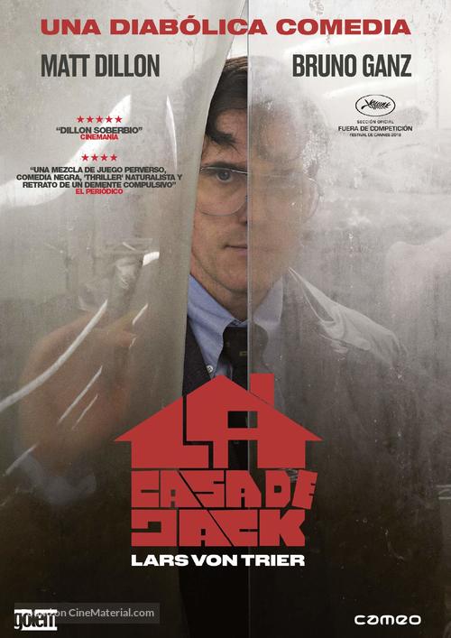The House That Jack Built - Spanish DVD movie cover