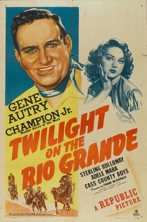 Twilight on the Rio Grande - Movie Poster