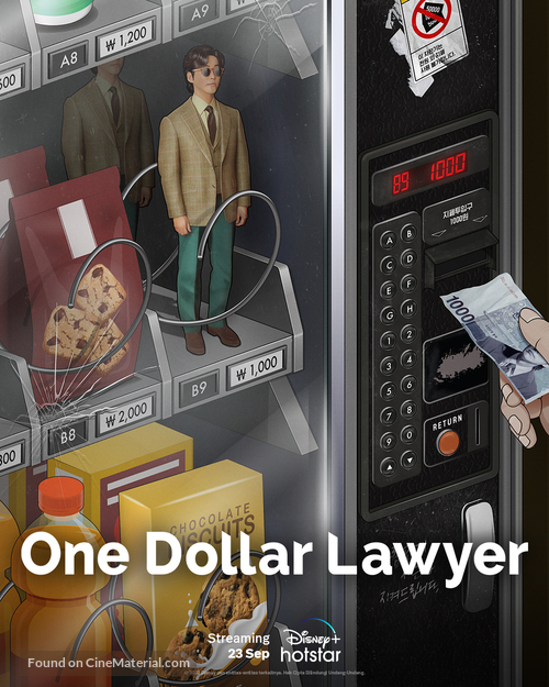 &quot;One Dollar Lawyer&quot; - Indonesian Movie Poster