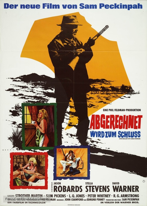 The Ballad of Cable Hogue - German Movie Poster