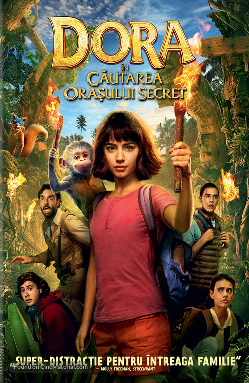 Dora and the Lost City of Gold - Romanian DVD movie cover