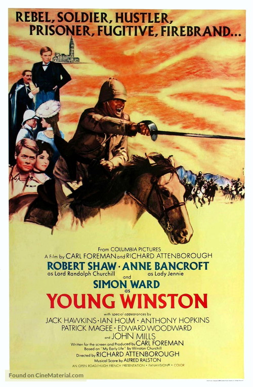 Young Winston - Movie Poster