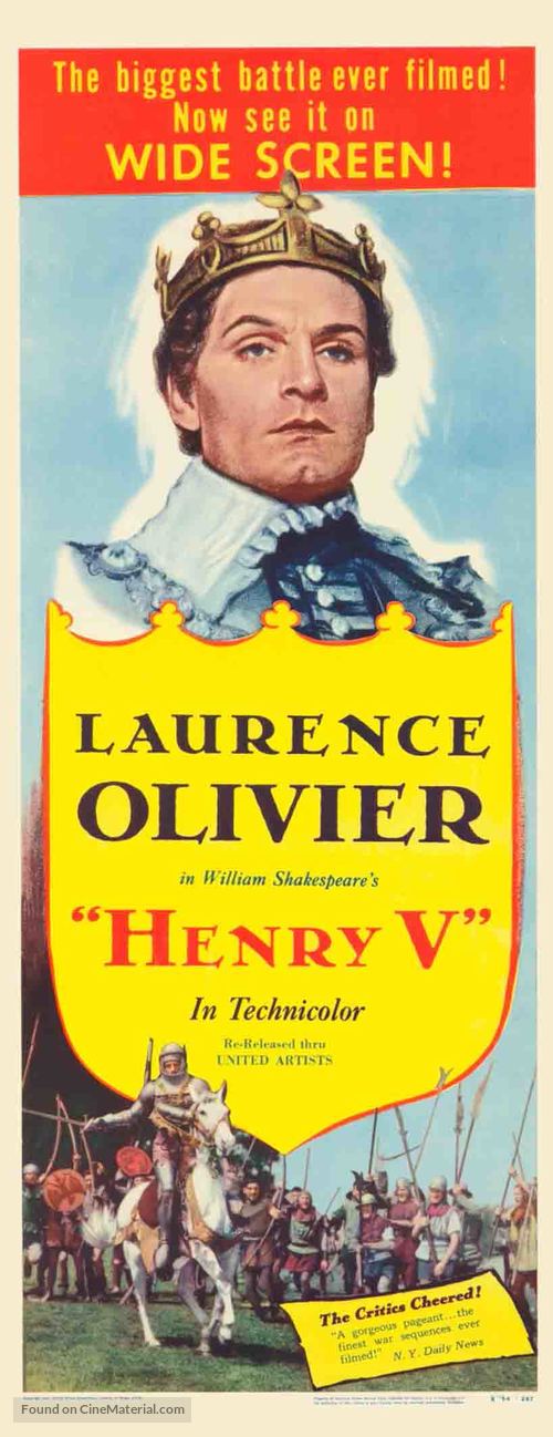 The Chronicle History of King Henry the Fifth with His Battell Fought at Agincourt in France - Movie Poster