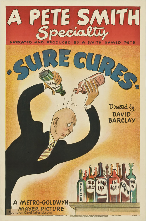 Sure Cures - Theatrical movie poster