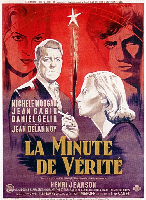 La minute de v&eacute;rit&eacute; - French Movie Poster