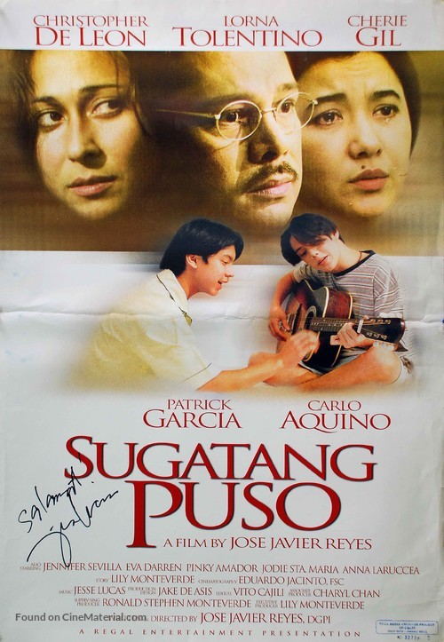 Sugatang puso - Philippine Movie Poster