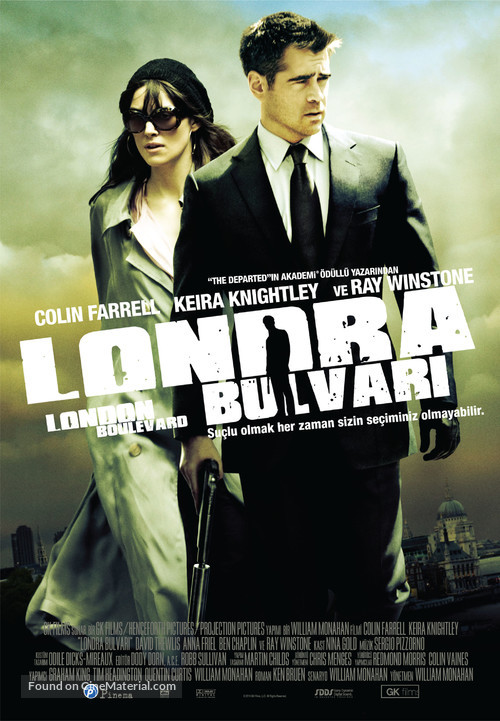 London Boulevard - Turkish Movie Poster
