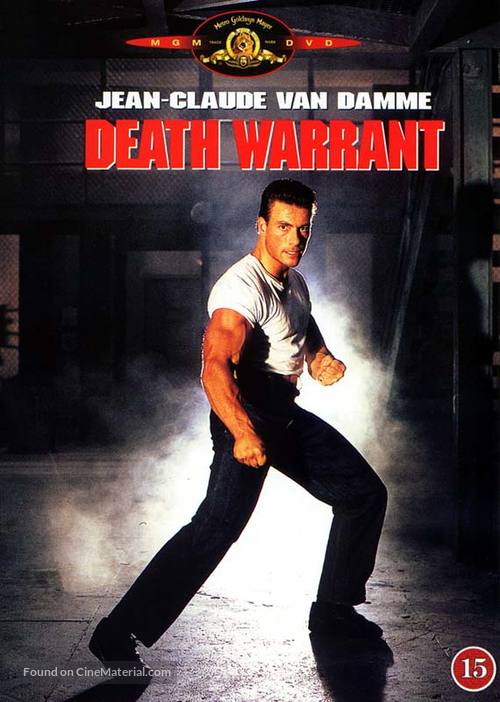 Death Warrant - Danish DVD movie cover