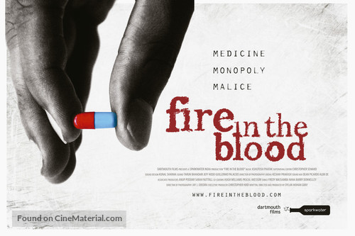 Fire in the Blood - British Movie Poster