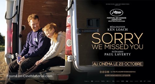 Sorry We Missed You - French Movie Poster