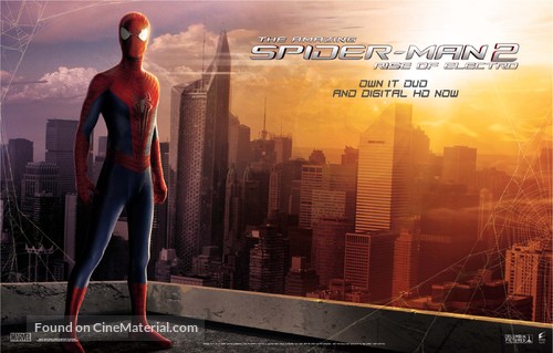 The Amazing Spider-Man 2 - Video release movie poster