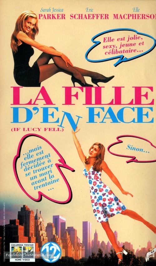 If Lucy Fell - Belgian VHS movie cover