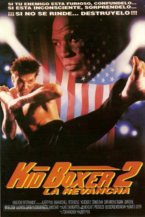 Kickboxer 2: The Road Back - Argentinian Movie Poster