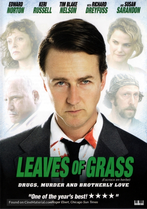 Leaves of Grass - Canadian DVD movie cover
