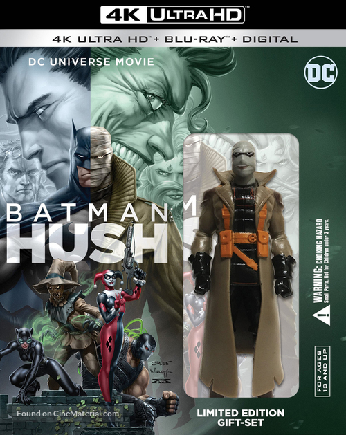 Batman: Hush - Blu-Ray movie cover