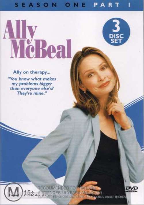 &quot;Ally McBeal&quot; - Australian DVD movie cover