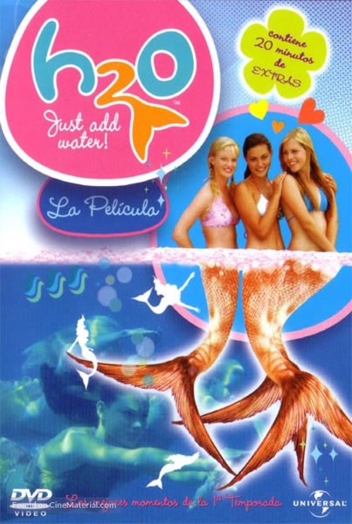 &quot;H2O: Just Add Water&quot; - Spanish DVD movie cover