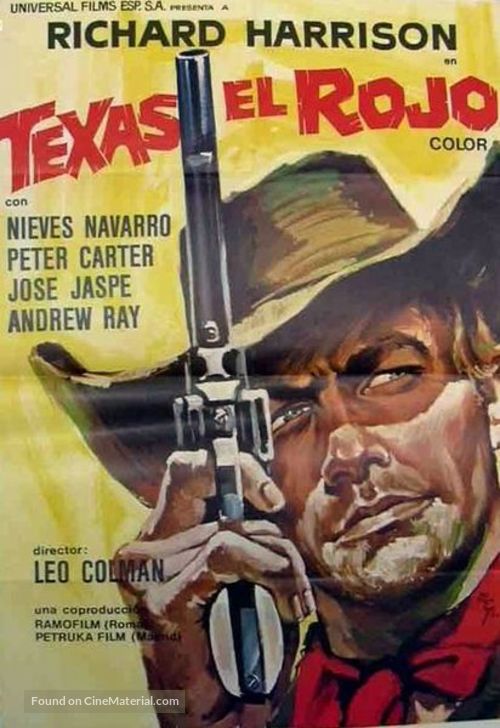 El rojo - Spanish Movie Poster