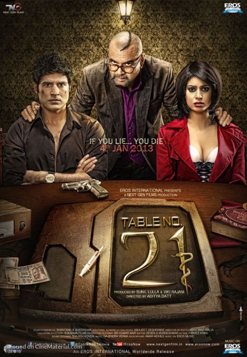 Table No.21 - Indian Movie Poster