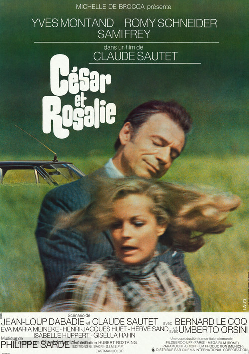 C&eacute;sar et Rosalie - French Movie Poster