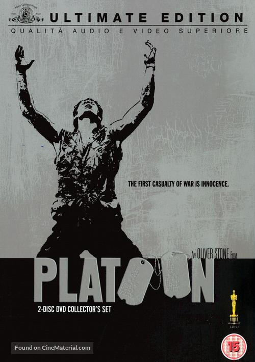 Platoon - British Movie Cover