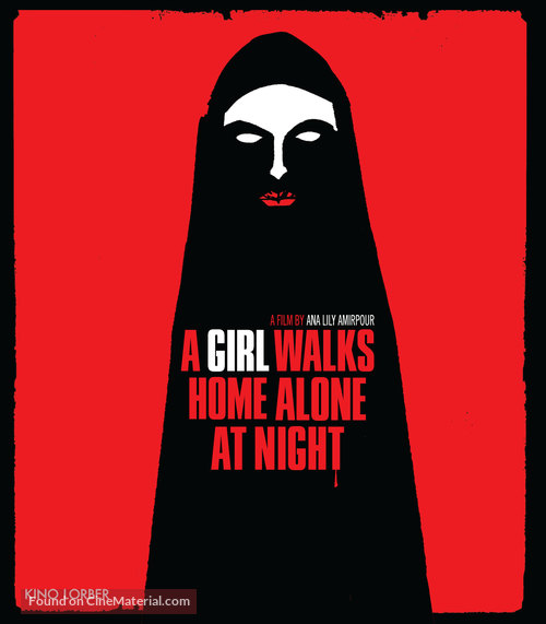 A Girl Walks Home Alone at Night - Blu-Ray movie cover