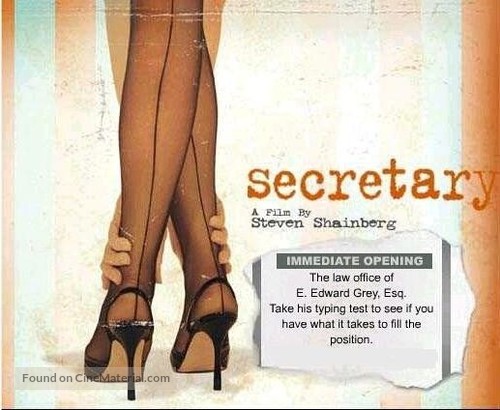 Secretary - British Movie Poster